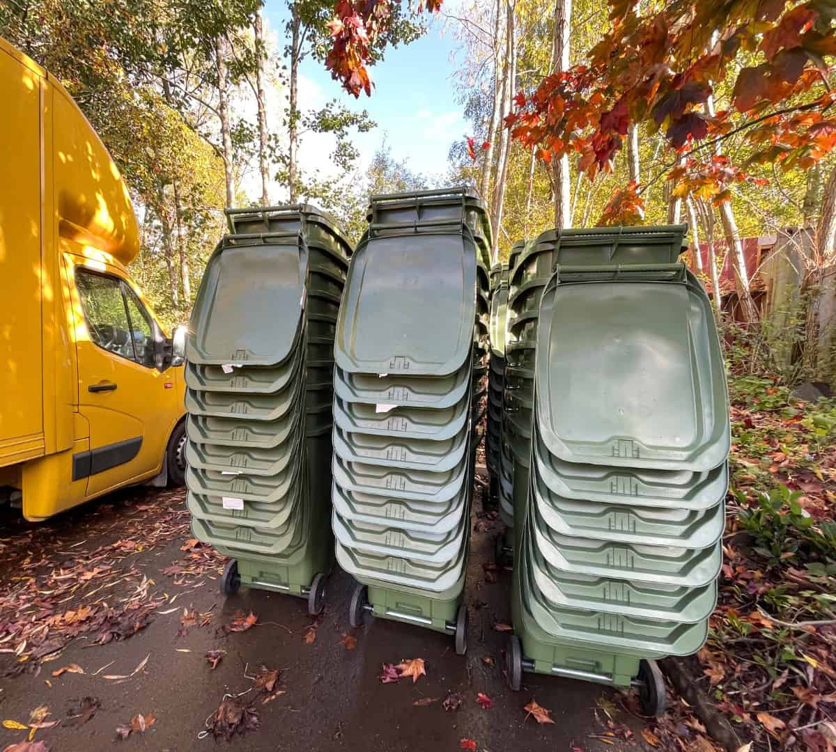 Map showing Scrancycle food waste collection areas across Sheffield, Rotherham, Barnsley and Chesterfield